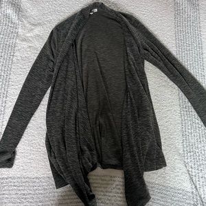 XSmall - dark green - waterfall cardigan